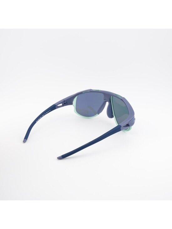NIKE FLYFREE INFINITY IO0099X 499 Sunglasses Matte World Indigo Shield Frame main image 11